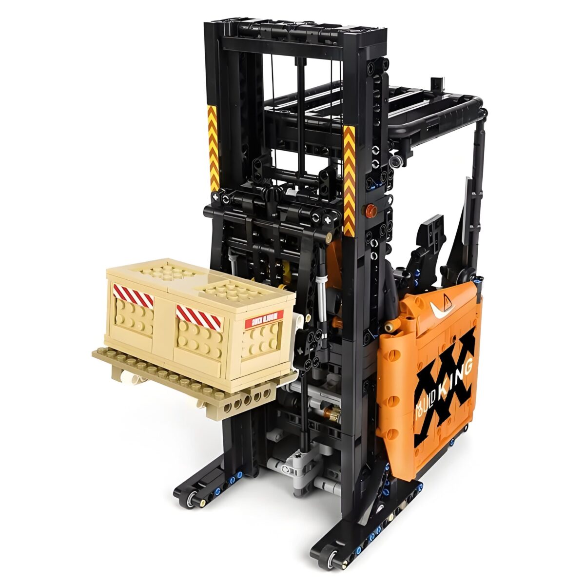 Mould King MK17040 The Orange Shelf Forklift  1506PCS - Image 1