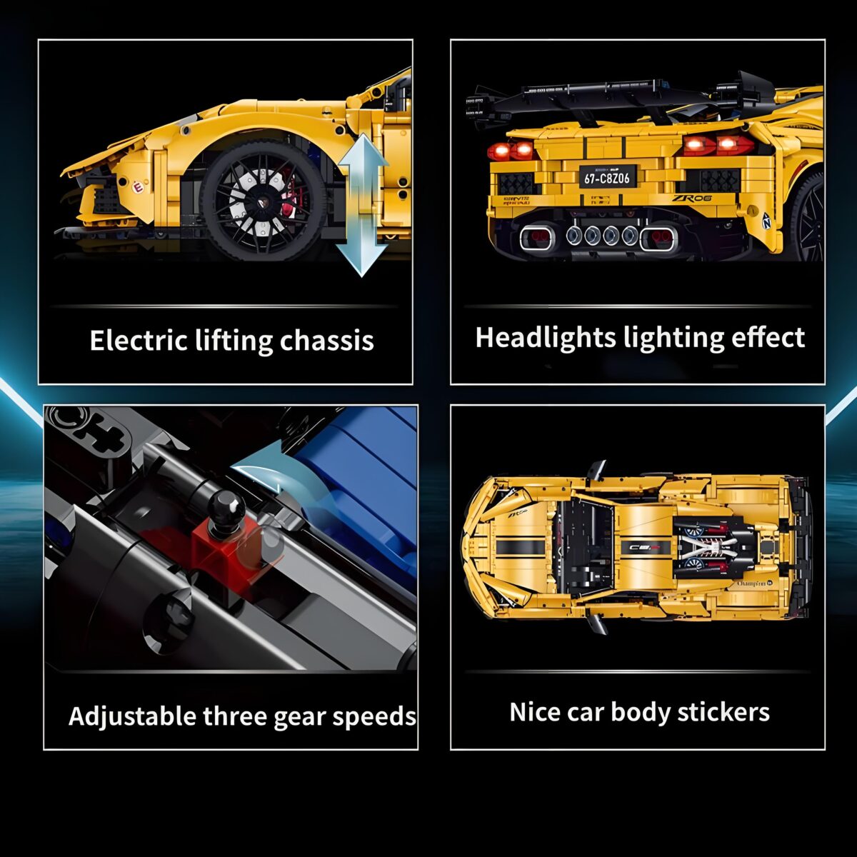 10622 The Kervtte Sportcar   3788PCS - Image 5