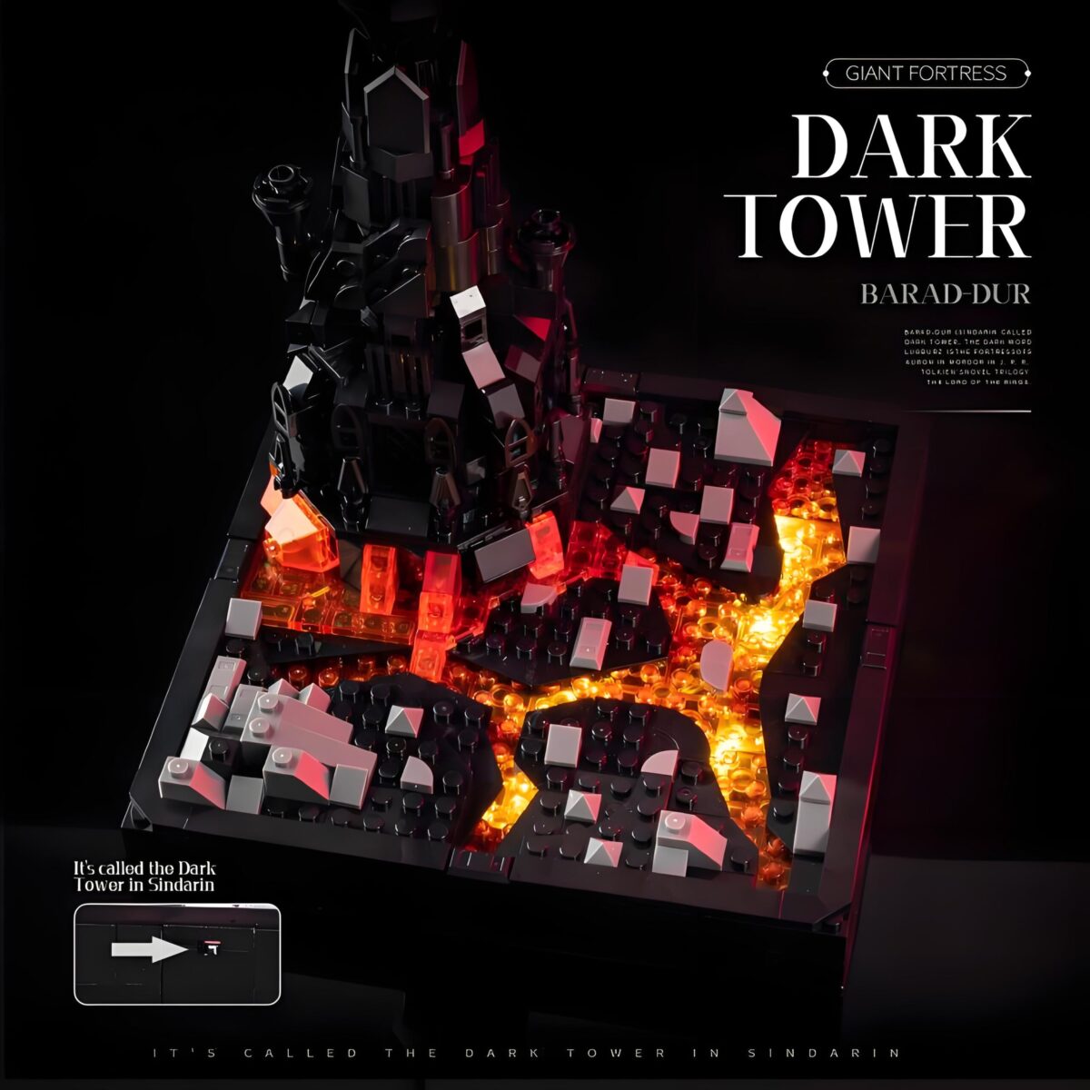 JD070  The Dark Tower  659PCS - Image 3