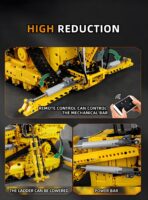 Mould King MK17023 The Pneumatic Bulldozer  3963PCS - Image 3