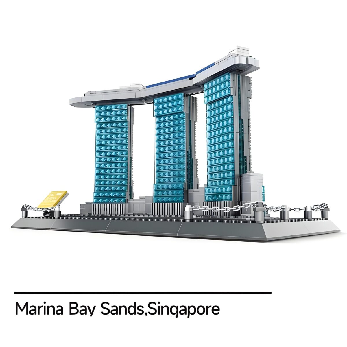 WG4217 The MARINA BAY SANDS Minibrick 881PCS - Image 3