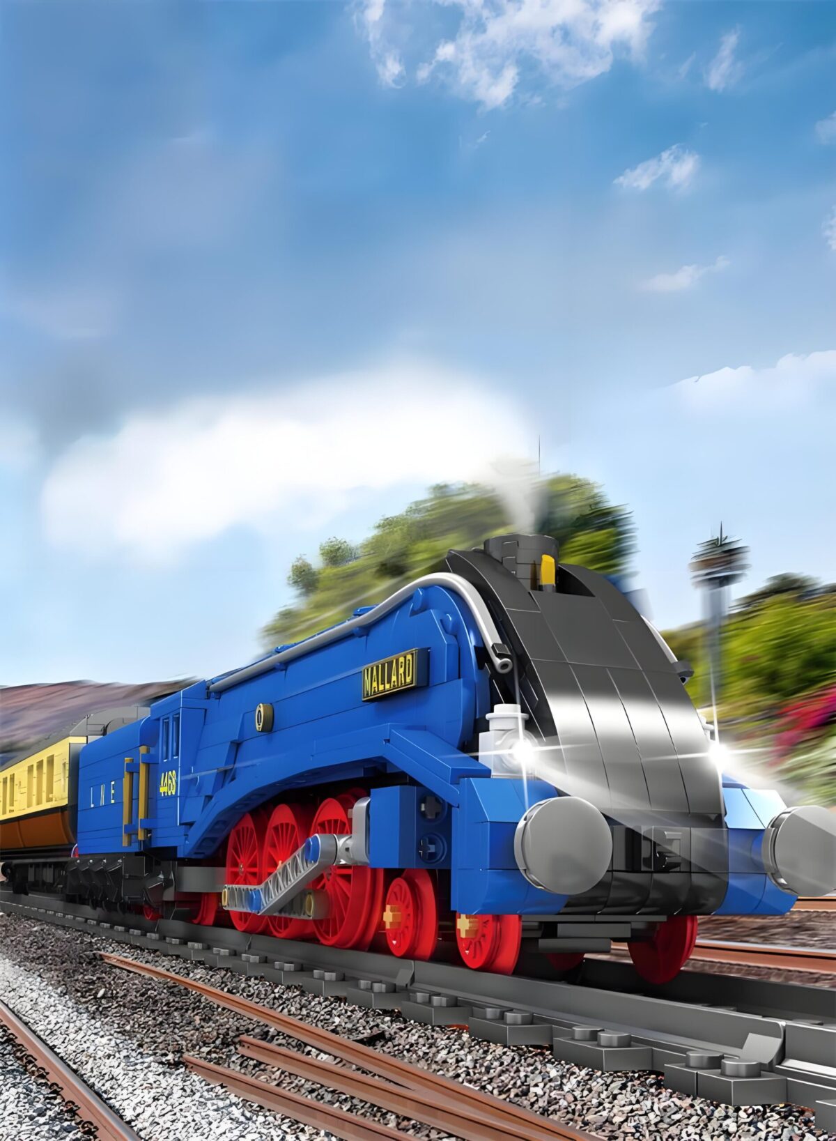 Mould King MK12006 The RC Class A4 Pacifics Mallard  2139PCS - Image 2