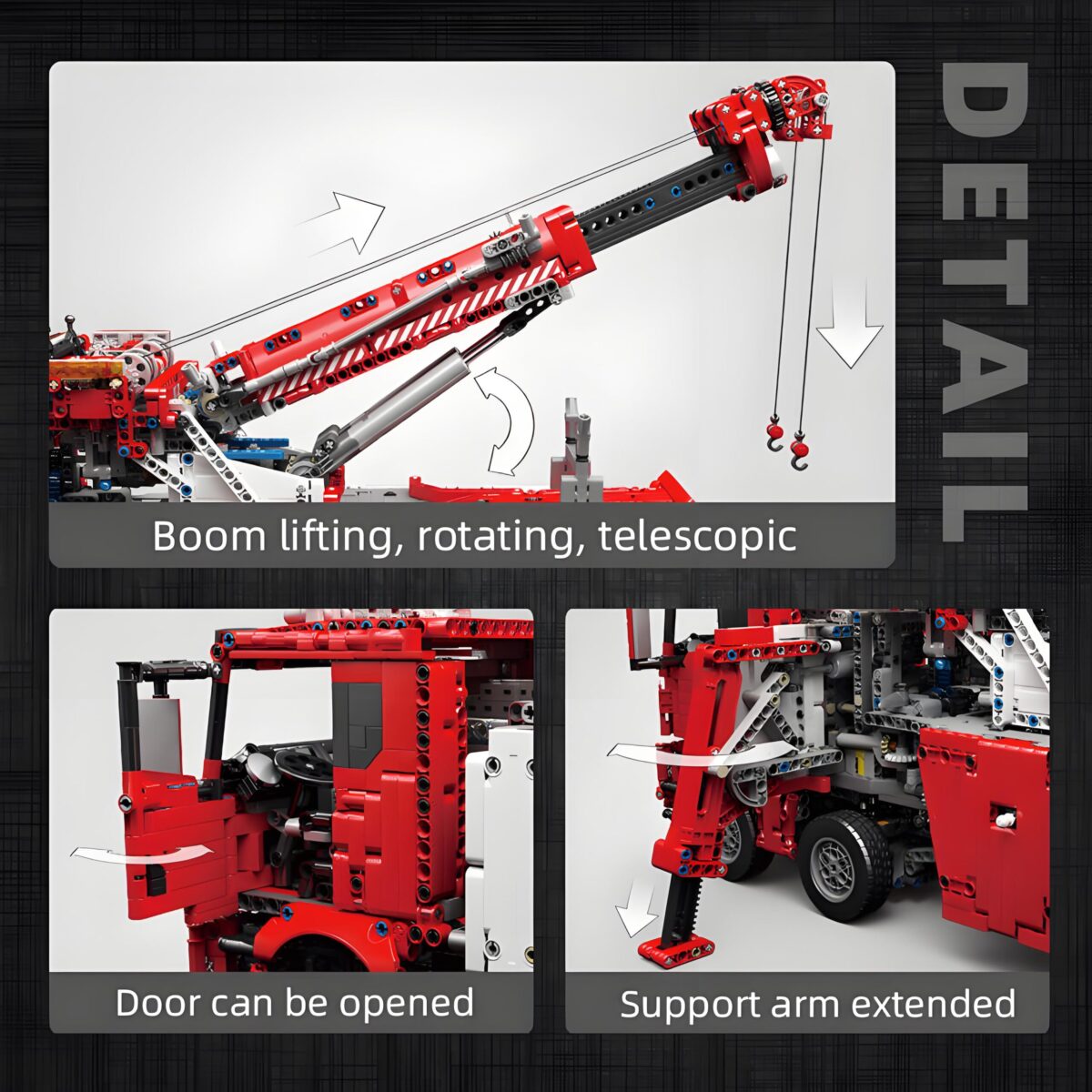 Mould King MK17027 The Fire Rescue Vehicle   4883PCS - Image 7