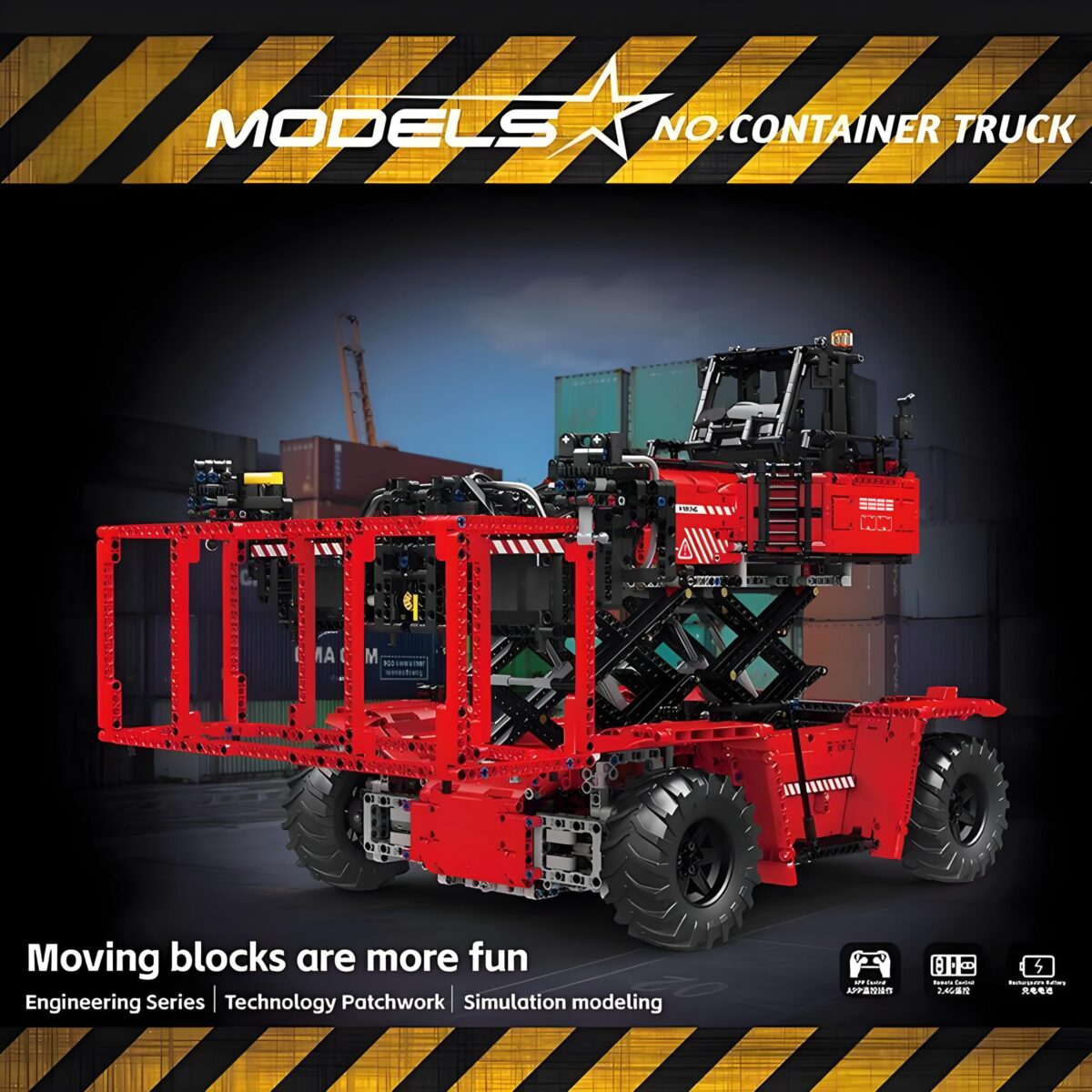 Mould King MK17030 The Container Truck  4878PCS - Image 2