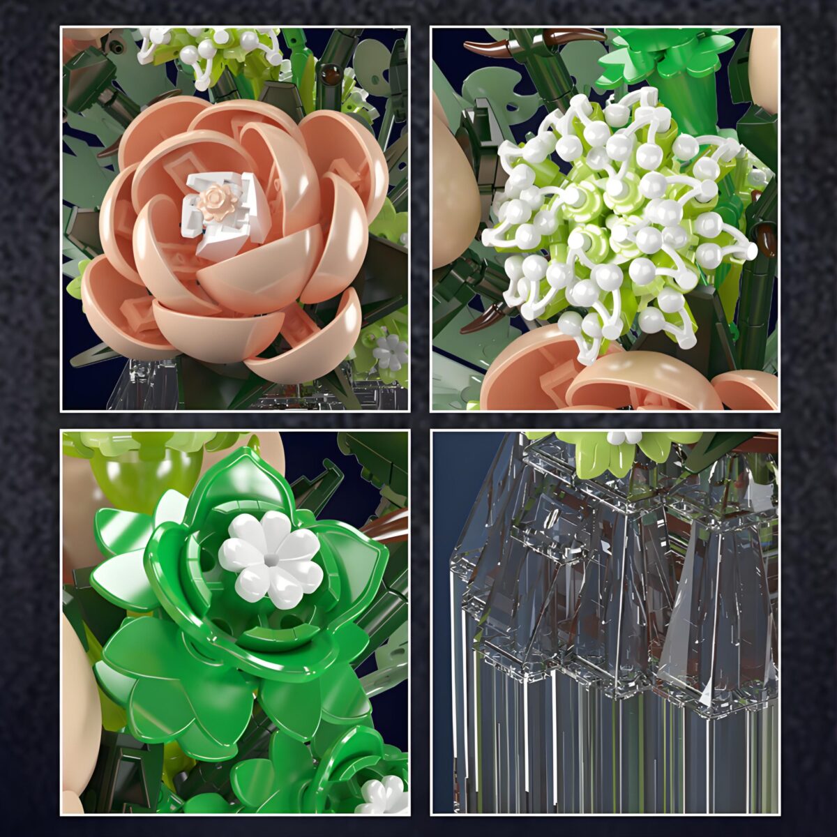 MK 24109 The White Rose  981PCS - Image 5