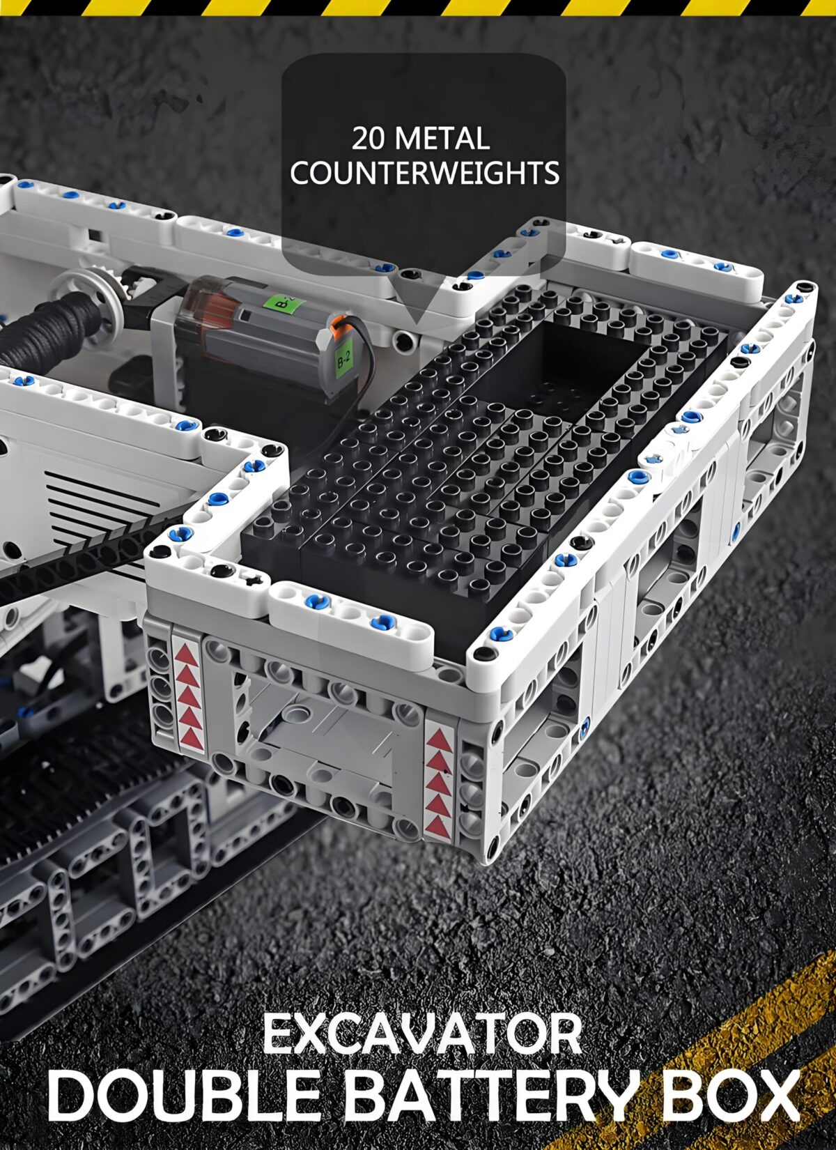 MK17002 The Crawler Crane 11200  4000PCS - Image 6