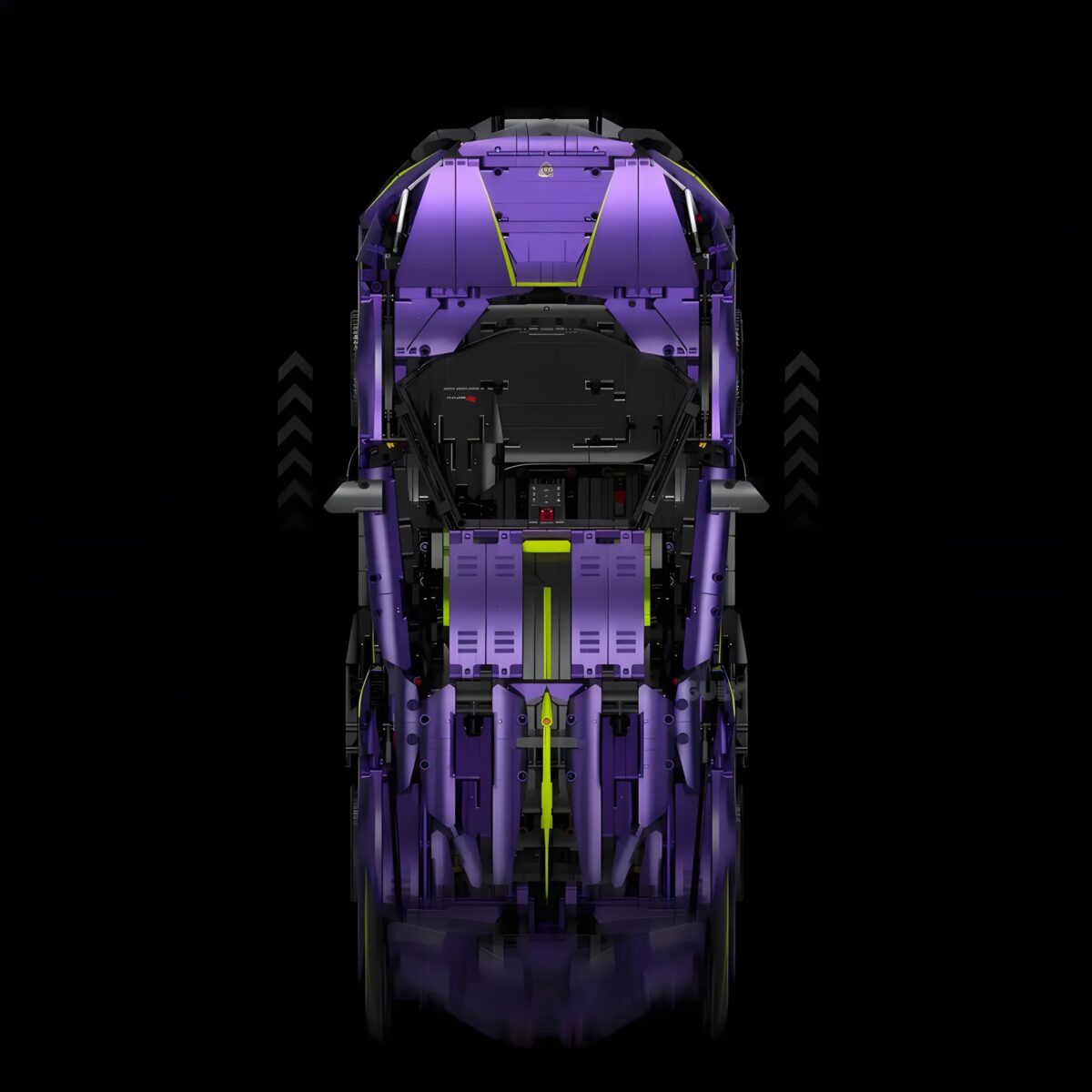 10635 1:8 The Lamborghini Purple Bull Supercar  3654PCS - Image 6