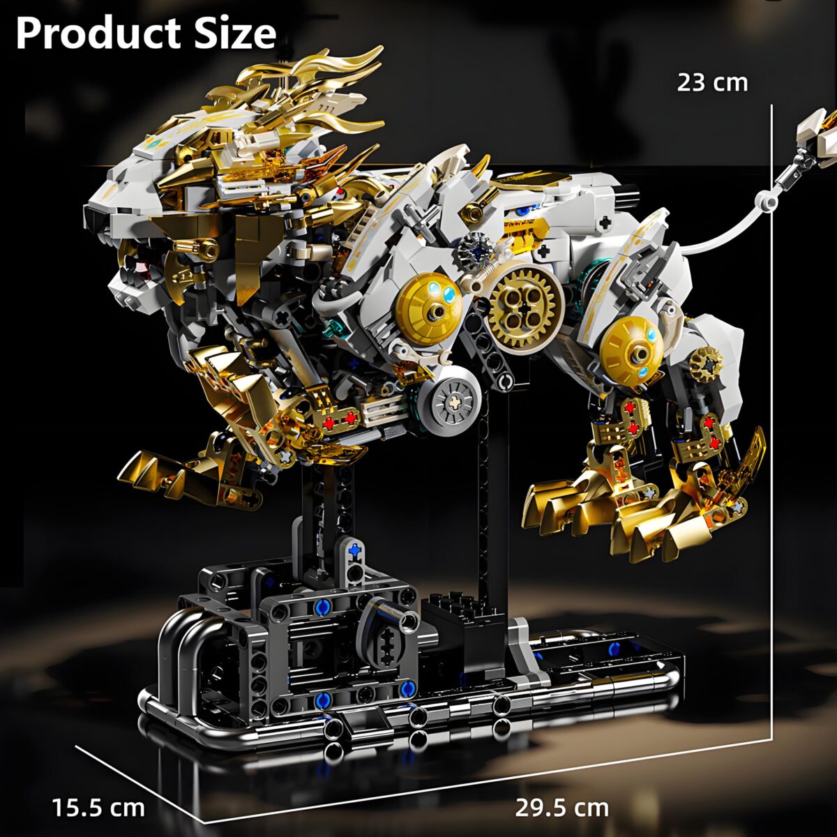 MJ 13090 The Semi Mechanical Lion  1073PCS - Image 6