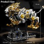 MJ 13090 The Semi Mechanical Lion  1073PCS - Image 6