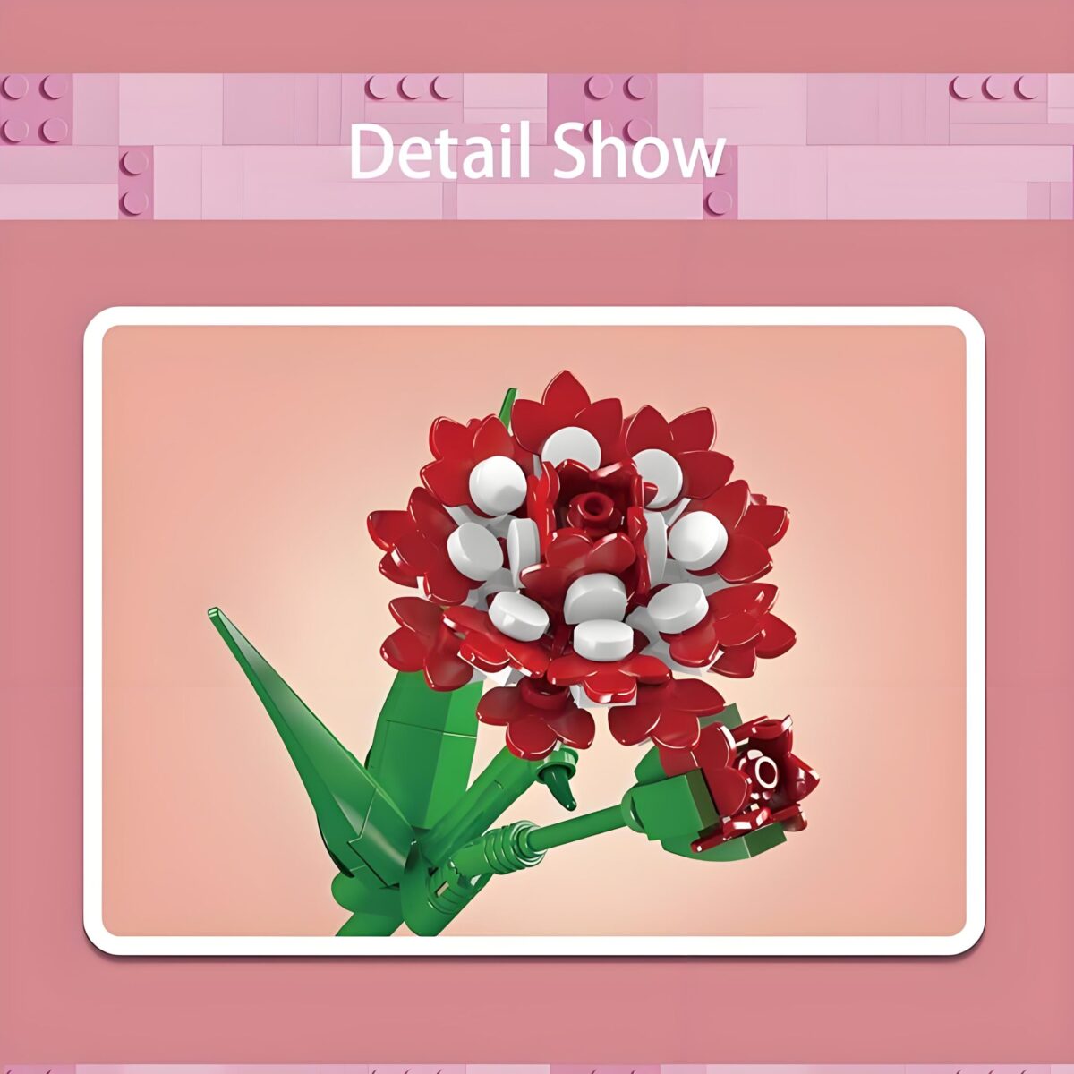 MK24010  The Flower World:Carnation   116PCS - Image 3