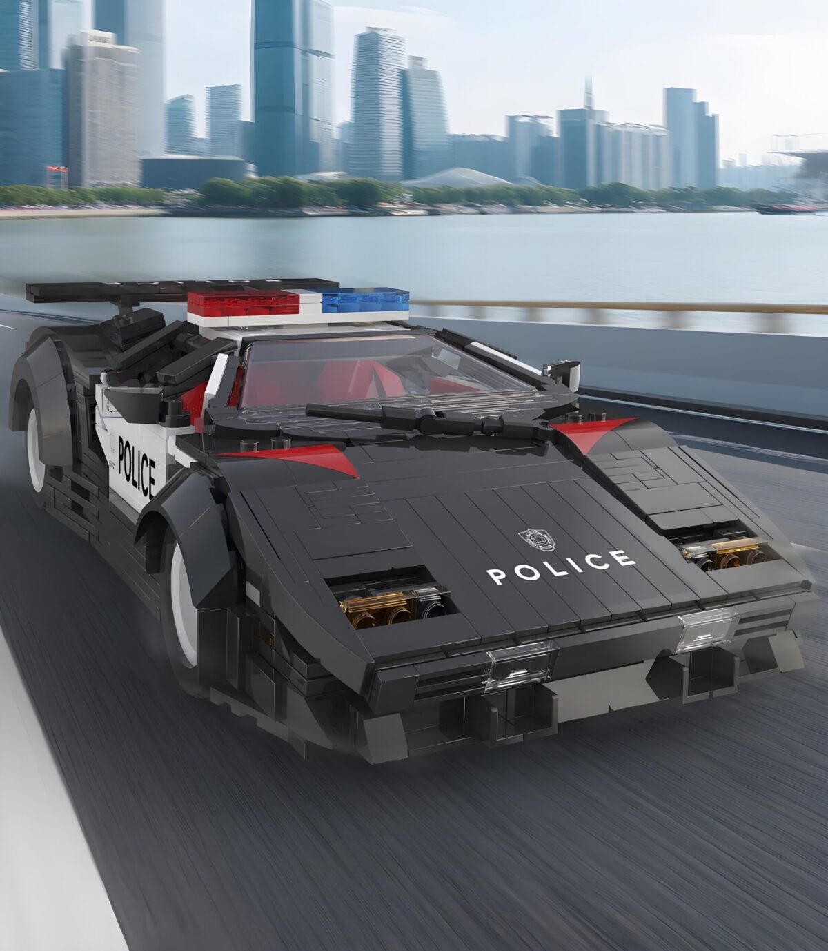 66121 The Police Car  1383PCS - Image 3