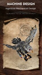 MJ 13084 The Mechanical goshawk  1168PCS - Image 6