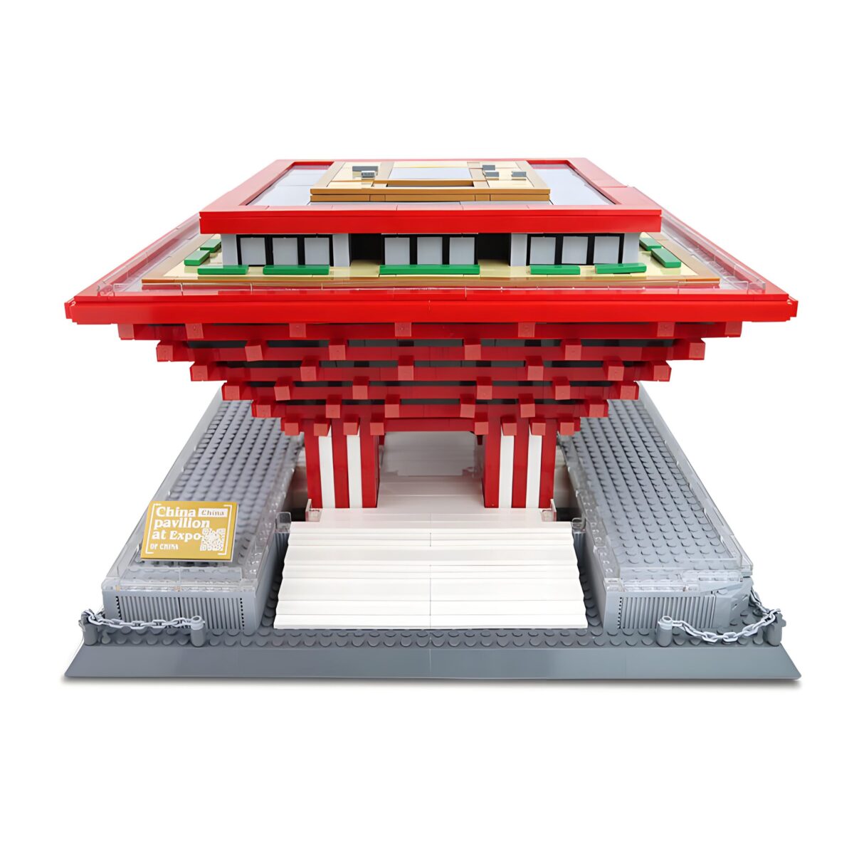 WG7210 The CHINA PAVILION Minibrick 3049PCS - Image 1