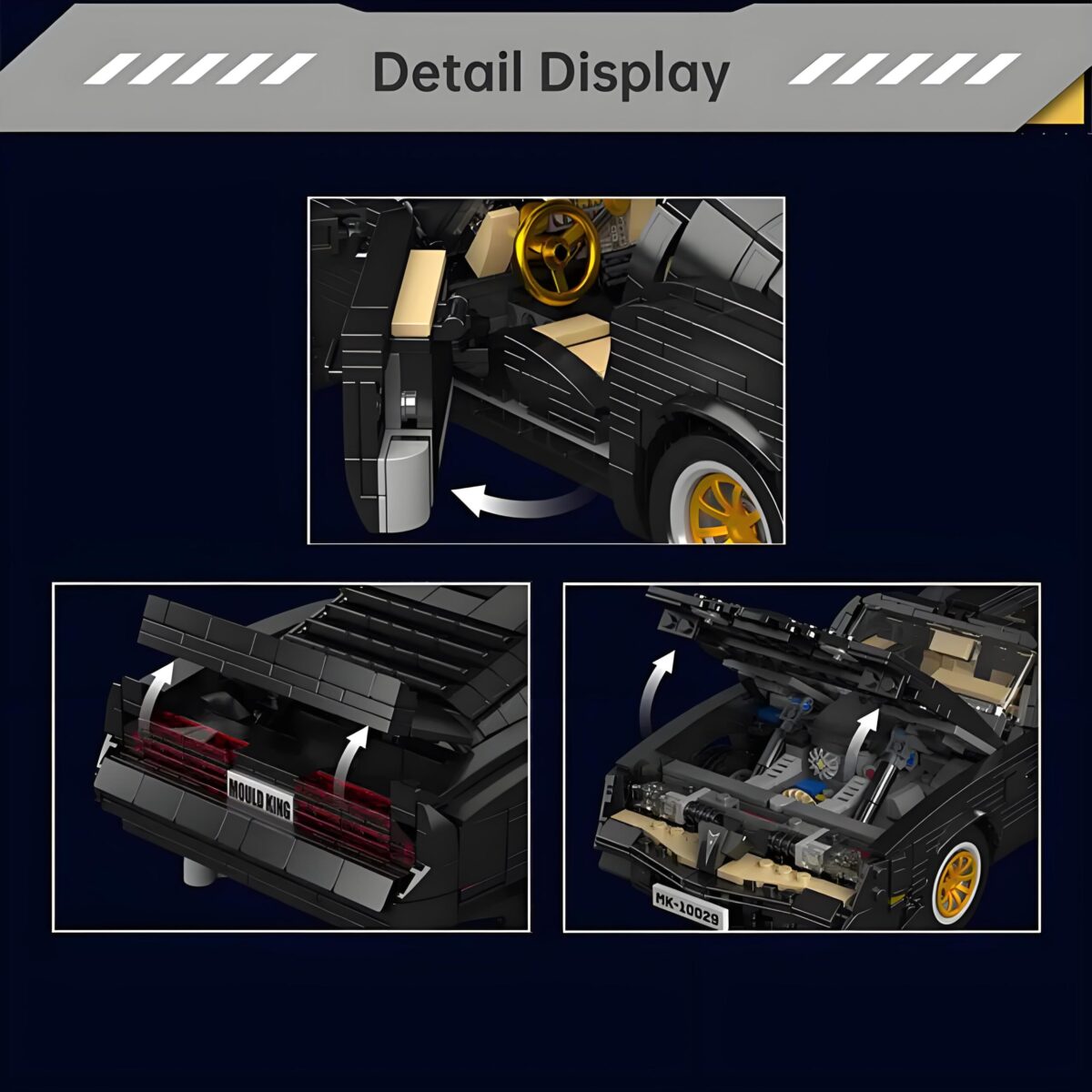 MK10029 The Pontiac Firebird  1557PCS - Image 4