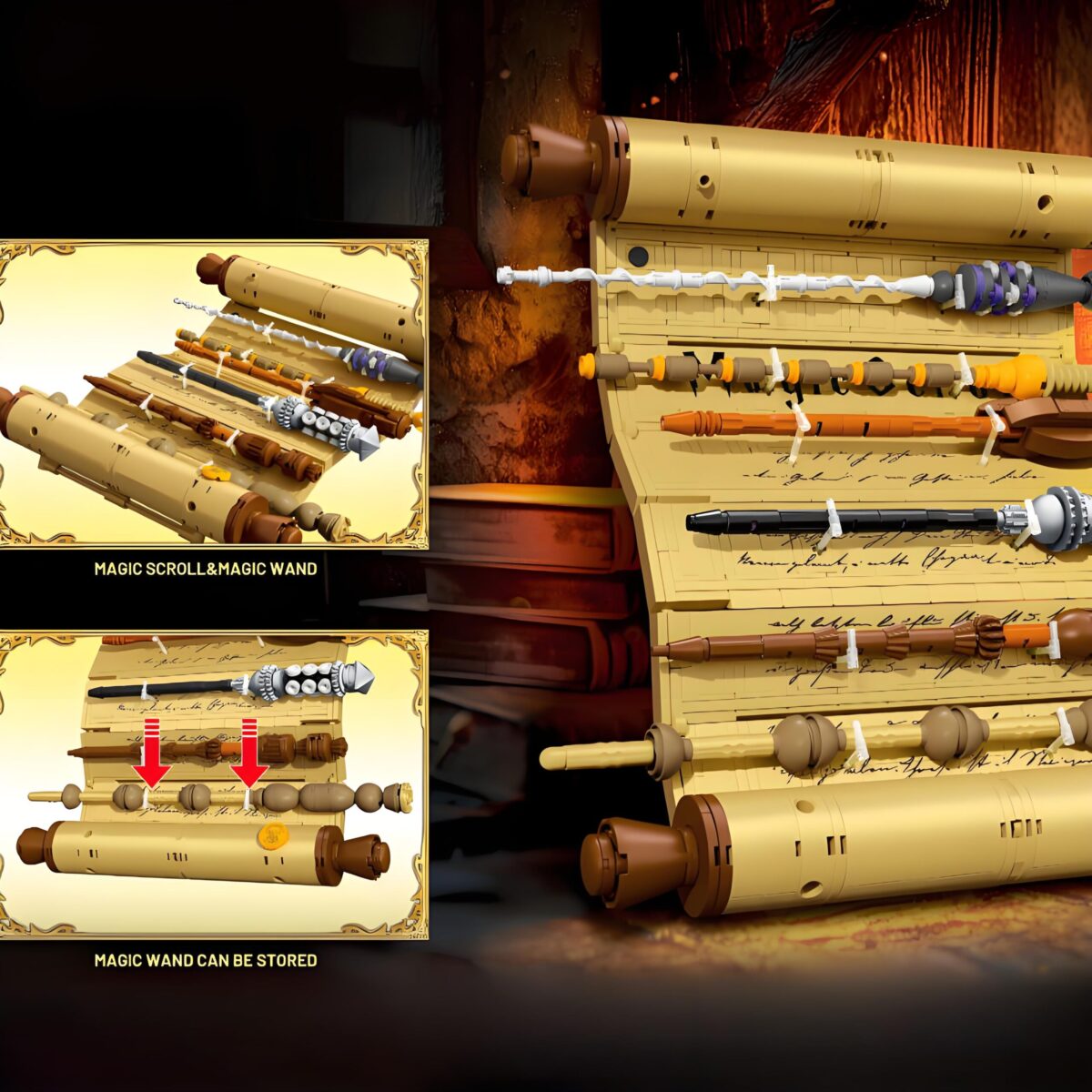 DK 1538 The Magic Scroll  761PCS - Image 3