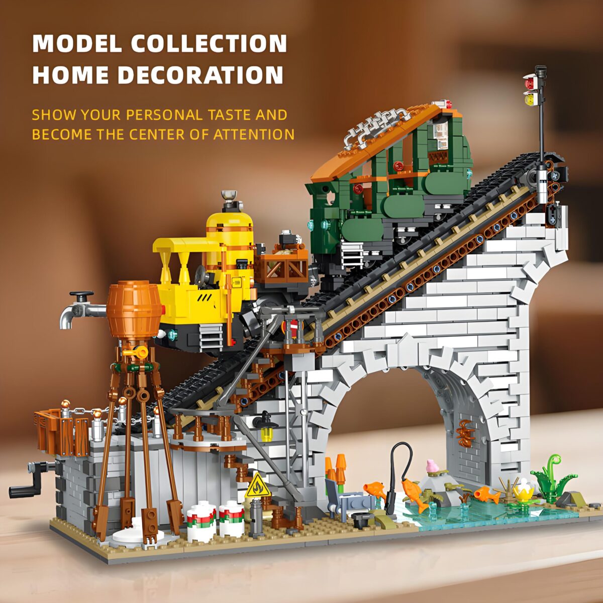JJ59164  The RACK RAILWAY  1987PCS - Image 2