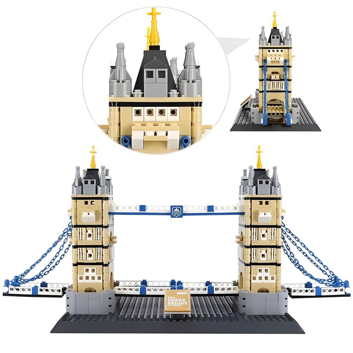 WG4219 The London Tower Bridge Minibrick 969PCS - Image 4