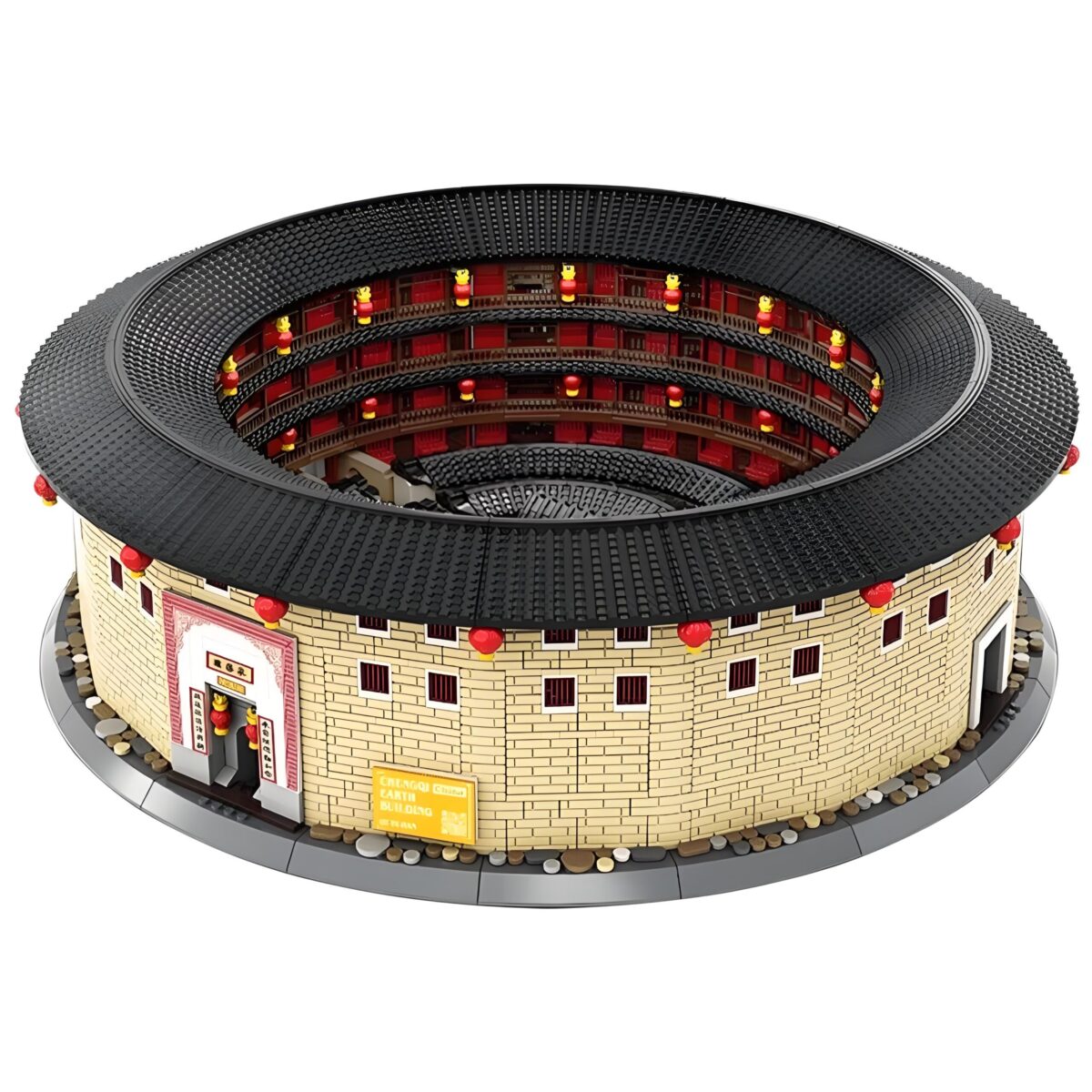 WG8211 The Chengqi Earth Building-Fujian Minibrick 3317PCS - Image 1