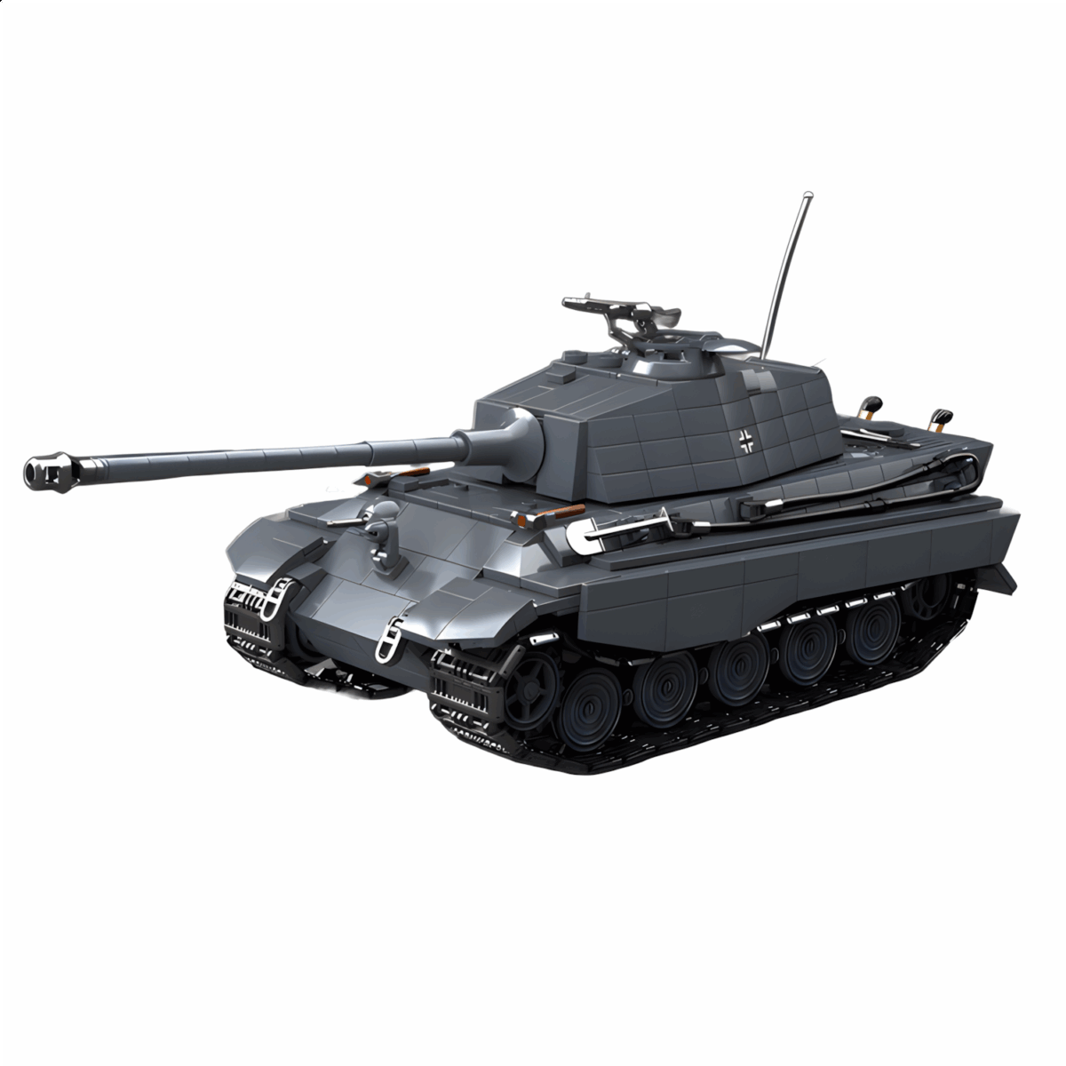 QG100301 The PZ.KPFW VI Ausf.B Tiger II(SD.KFZ.182) Late 1563PCS - Image 1