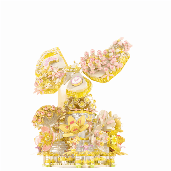 MY97151  The Floral Biomimicry: Blooms Transform into Butterflies   2165PCS