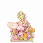 MY97152  The Floral Biomimicry: Butterflies Dancing Among Flowers  2166PCS
