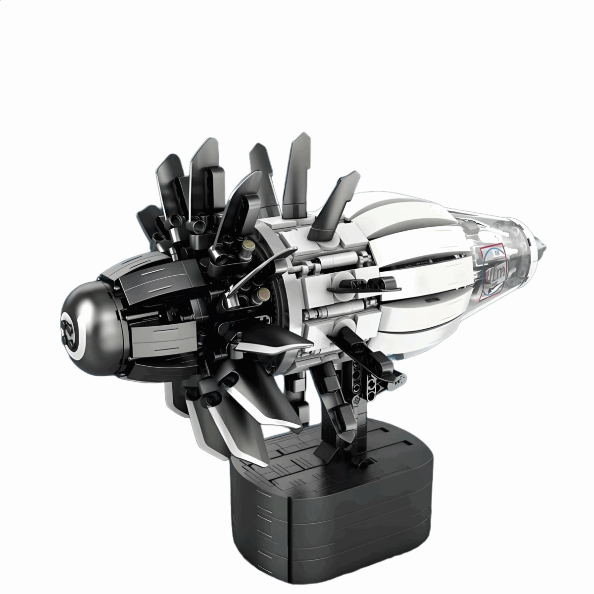 REO33018 The Aircraft Engine  1351PCS - Image 1