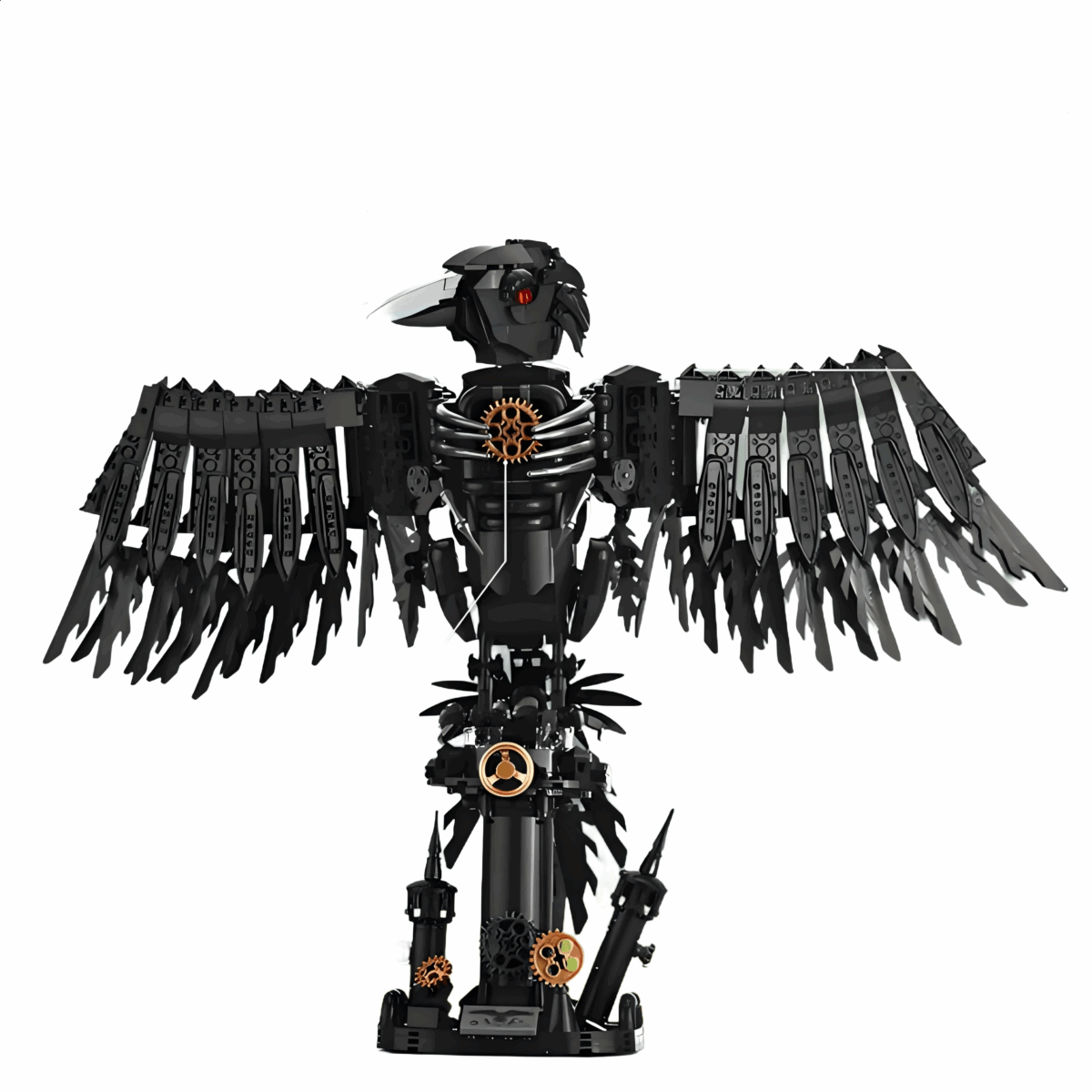DK 7063  The Mechanical Crow  1018PCS - Image 1