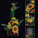 MK10024 The Flower World:Birds Of Paradise   1608PCS - Image 4