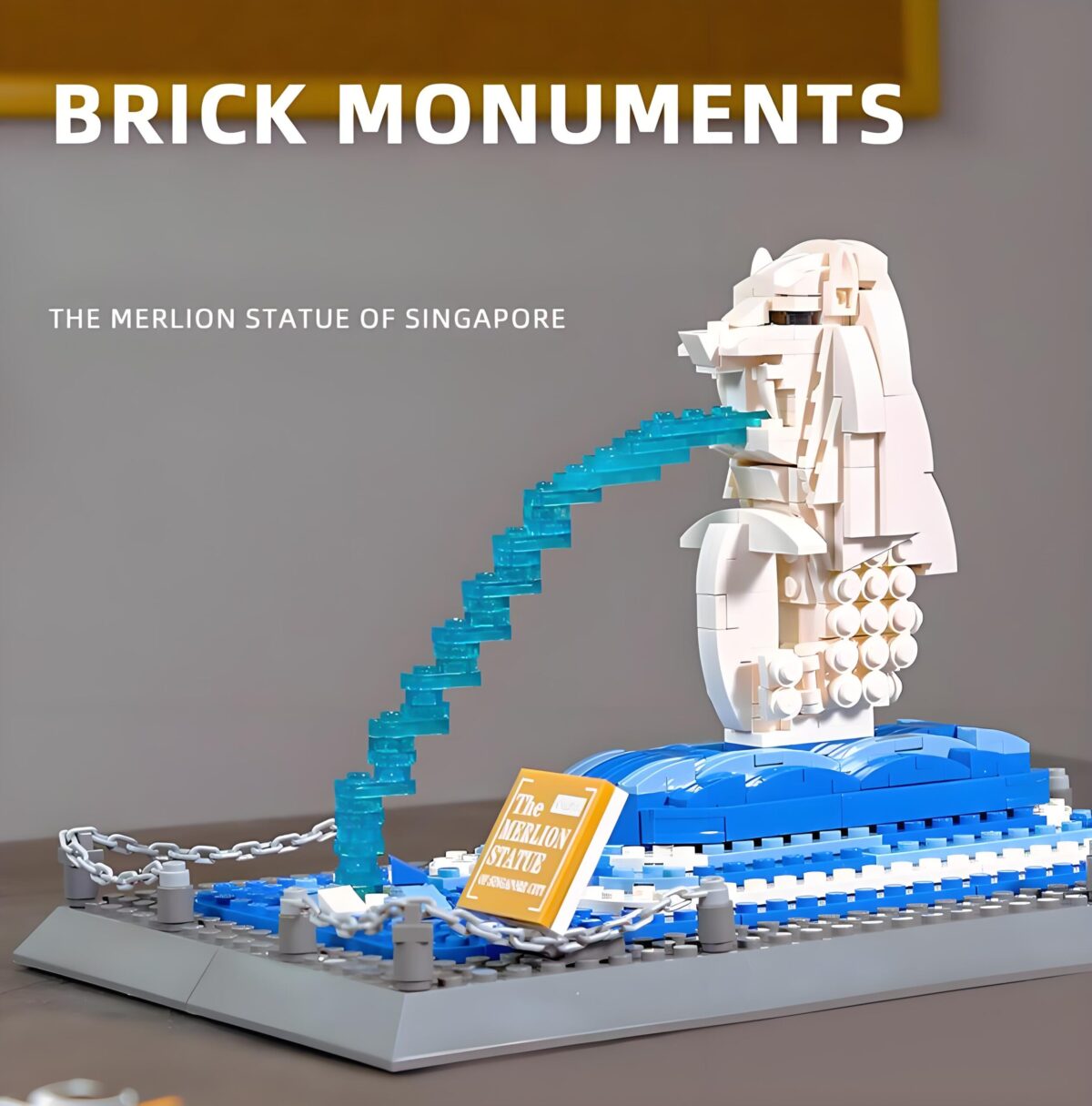 WG4218 The Singapore Merlion Minibrick 503PCS - Image 2