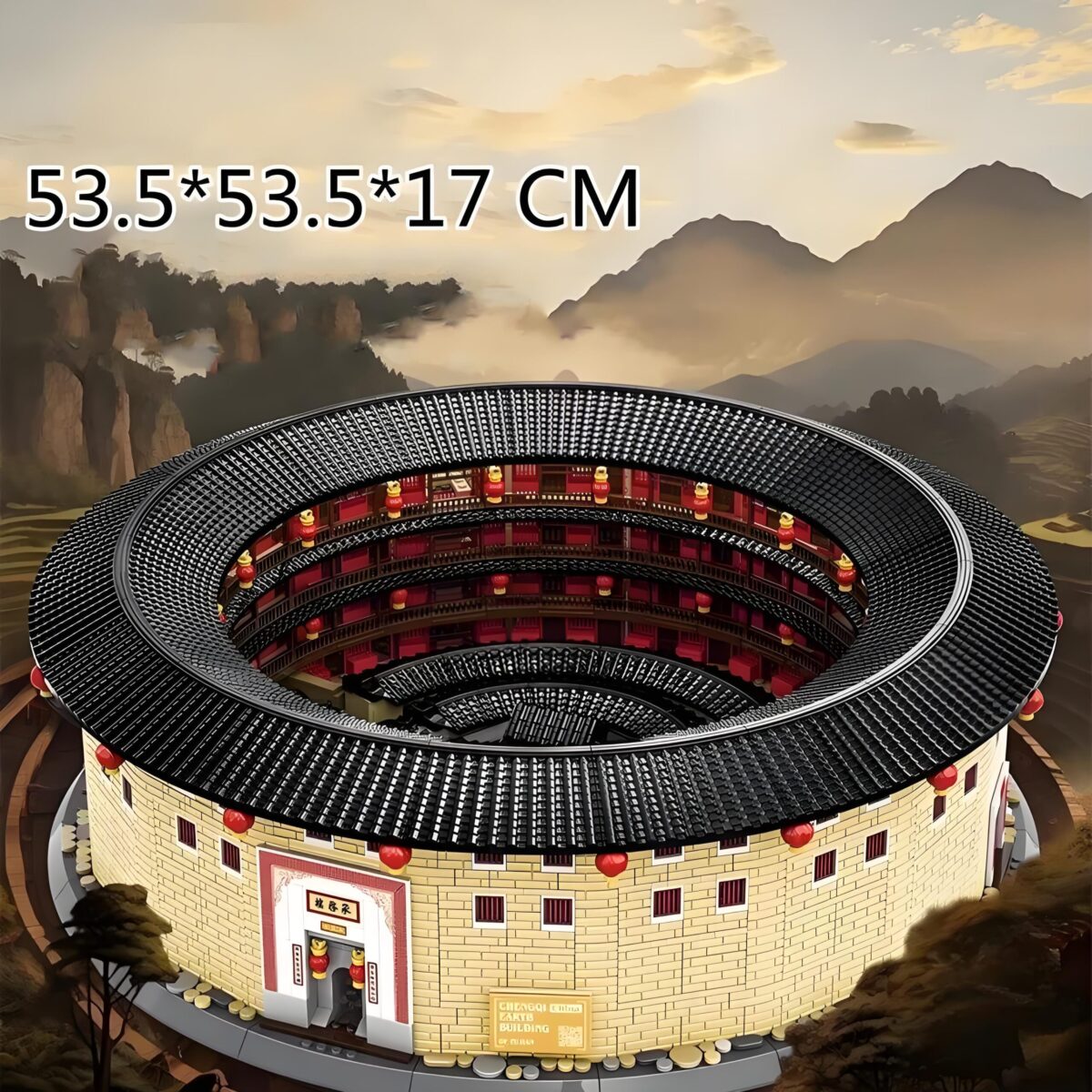 WG8211 The Chengqi Earth Building-Fujian Minibrick 3317PCS - Image 3