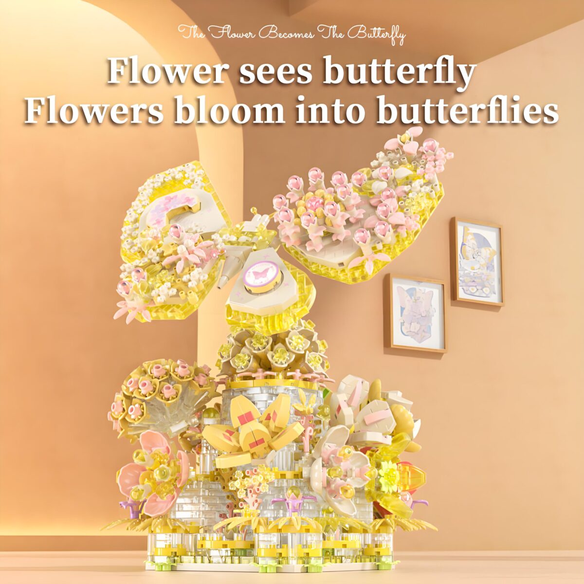 MY97151  The Floral Biomimicry: Blooms Transform into Butterflies   2165PCS - Image 2