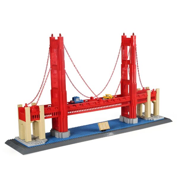 WG6210 The Golden Gate Bridge Minibrick 1977PCS