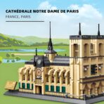 WG5210  The Notre-Dame de Paris Minibrick 1380PCS - Image 2
