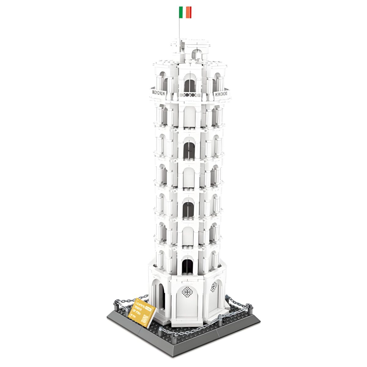 WG5214 The Pisa Of Leaning Tower Minibrick 1392PCS - Image 1