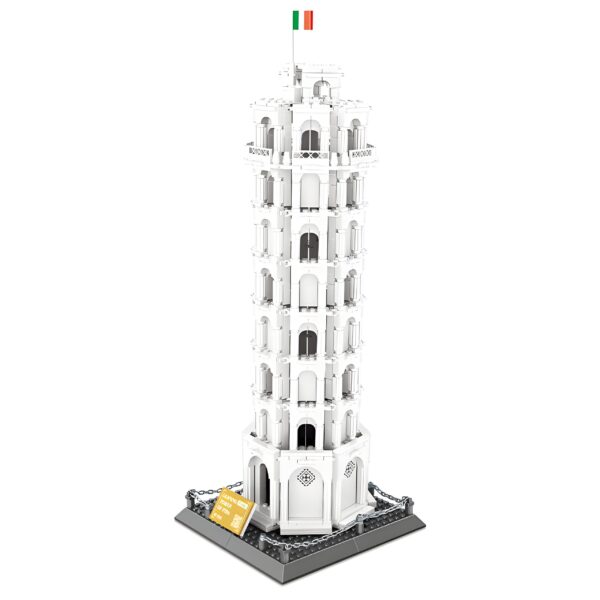 WG5214 The Pisa Of Leaning Tower Minibrick 1392PCS