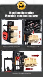 MK17041 The Orange Shelf Forklift  1506PCS - Image 4