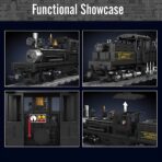 Mould King MK12032  The Shay-Type Steam Locomotive 880PCS - Image 4