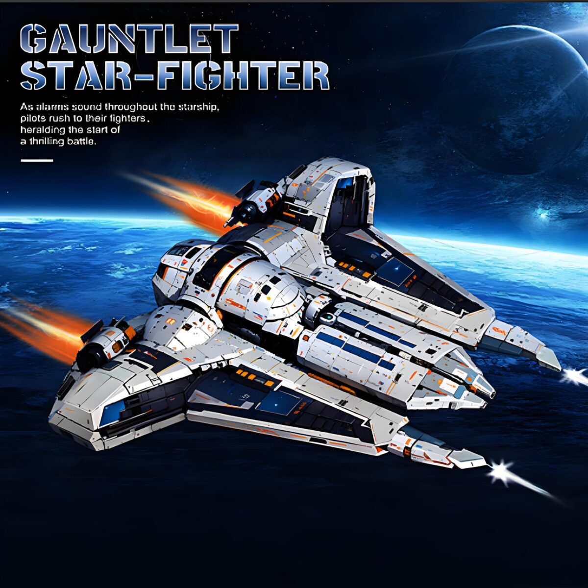 BK33918   The STAR WARS Starfighter  2948PCS - Image 4