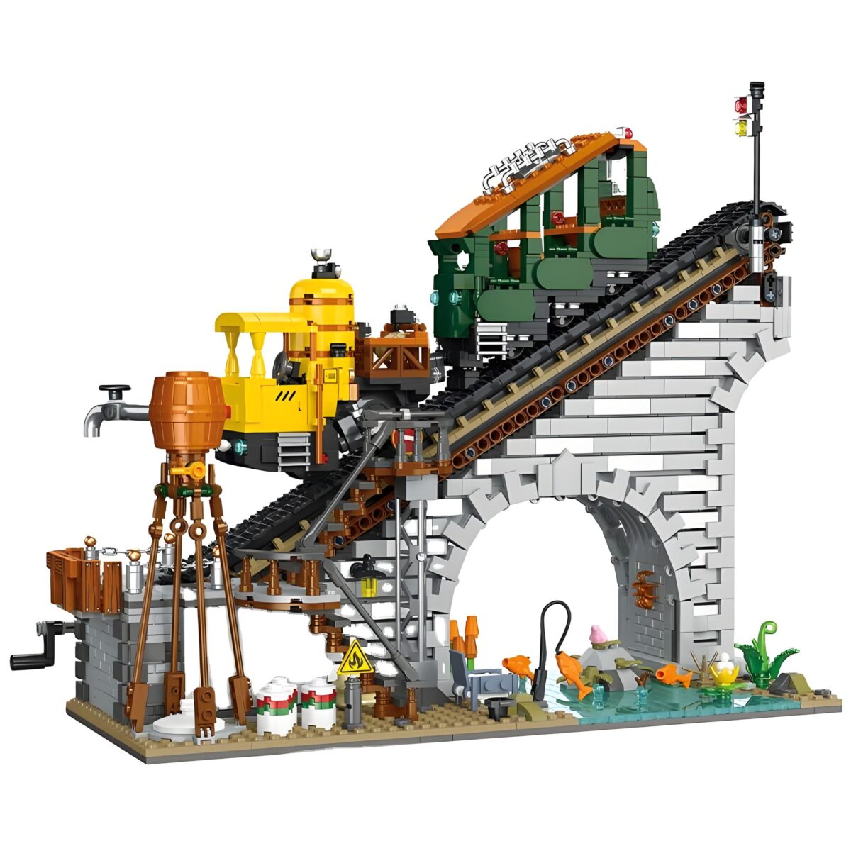 JJ59164  The RACK RAILWAY  1987PCS - Image 1