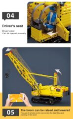 MK17001 The Crawler Crane  1205PCS - Image 7
