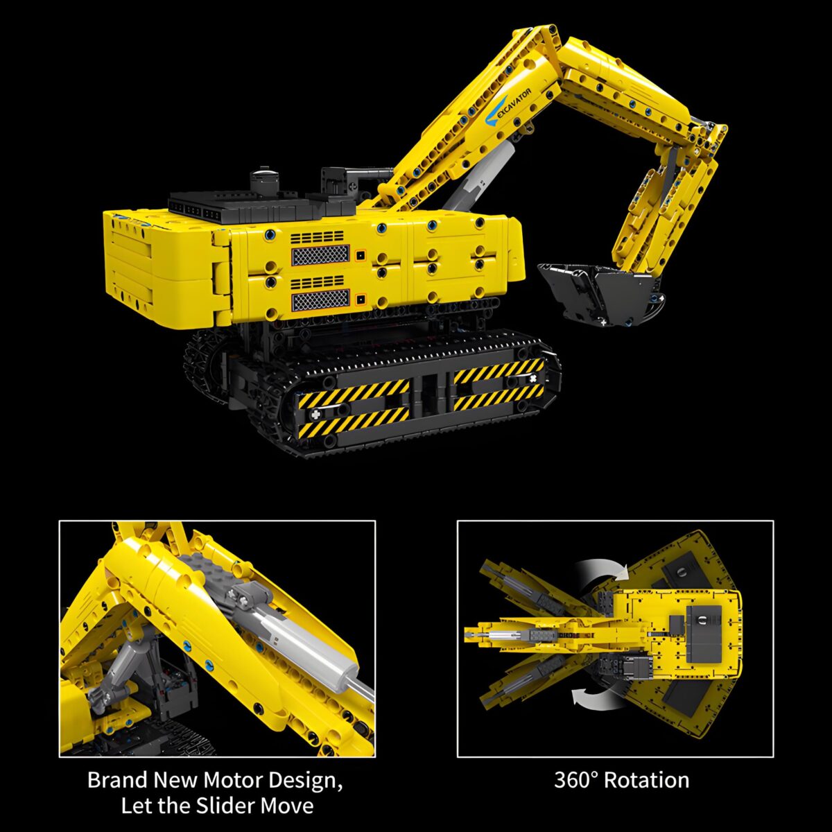 MK15061 The Mechanical Digger  1120PCS - Image 3