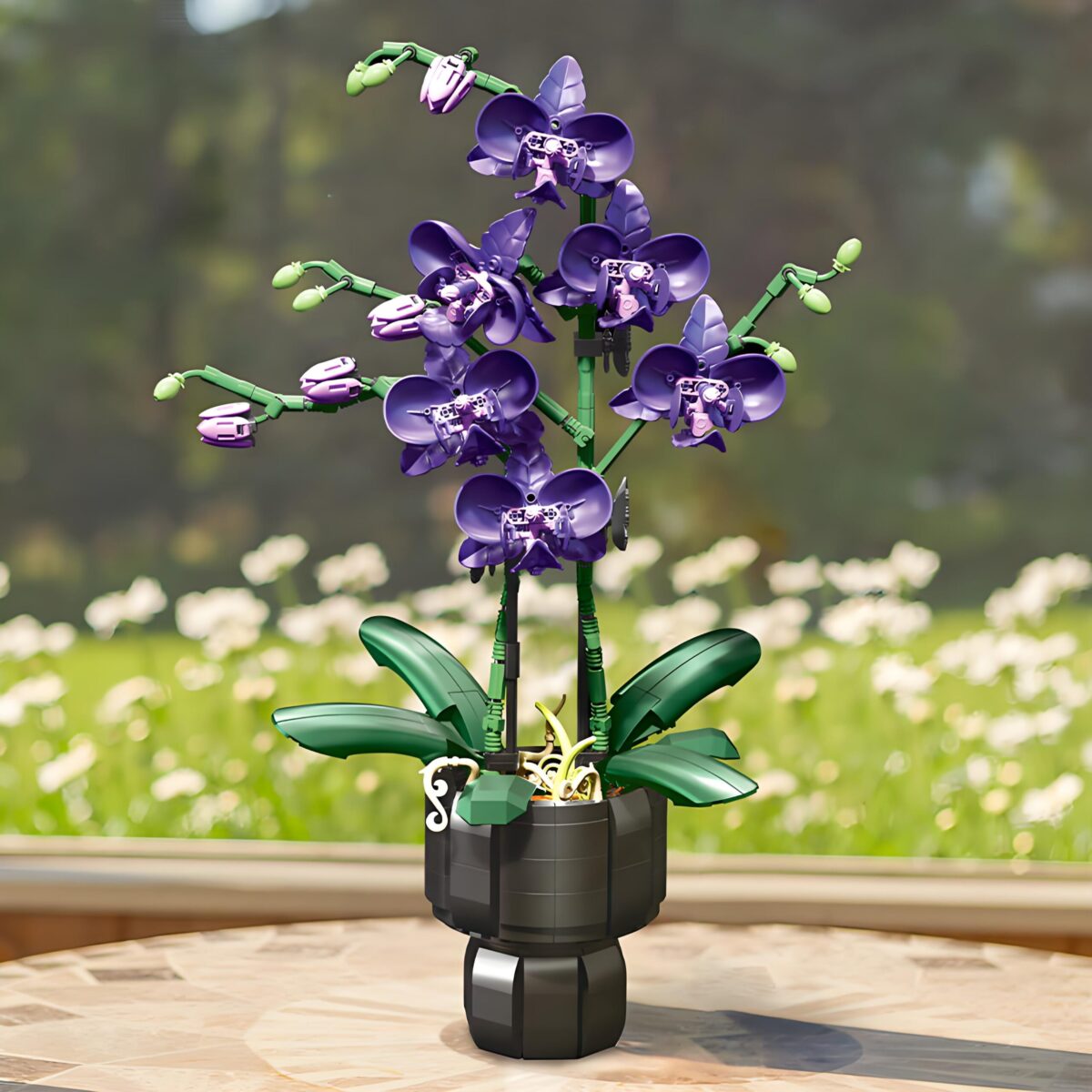 JJ9235 The Purple Orchid   666PCS - Image 4