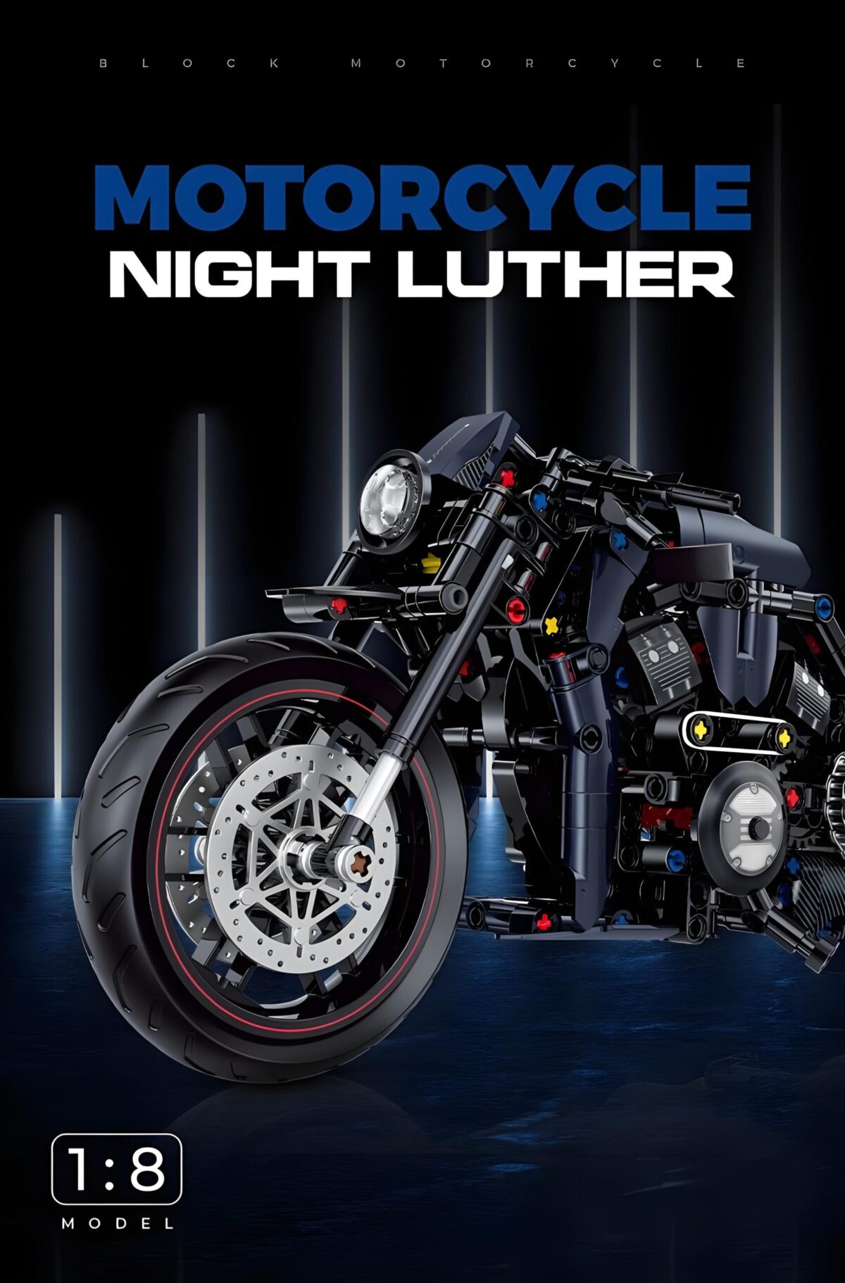 SG60517 1:8  The Night Luther  562PCS - Image 2
