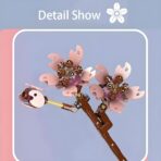 MK24011  The Flower World:Cherry Blossoms   108PCS - Image 5