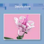 MK24002 The Flower World:Rhododendron  132PCS - Image 4