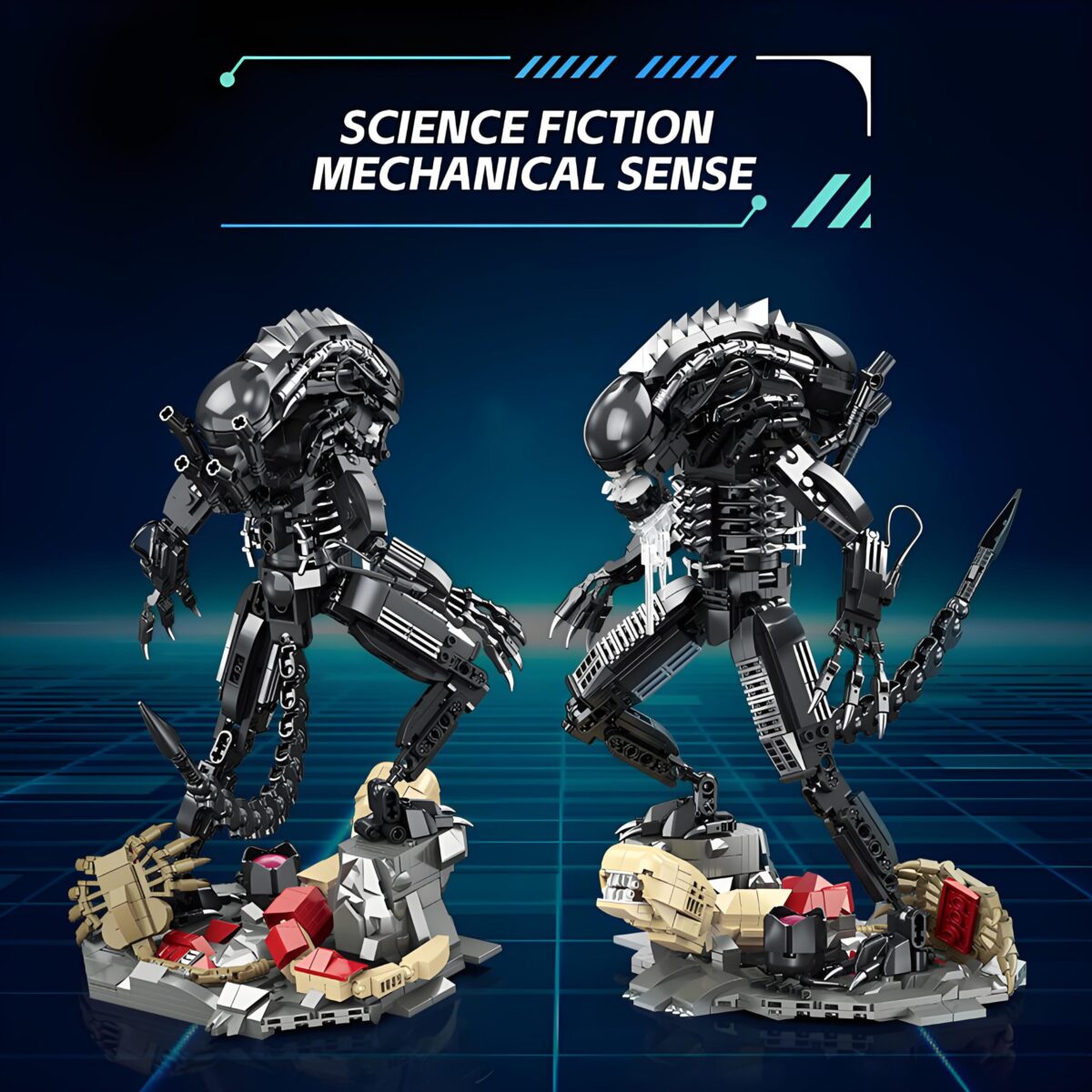 JJ9154 The Xenomorph  882PCS - Image 4