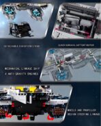 K10218 The Leaguer Heroes Helicarrier 3385PCS - Image 4