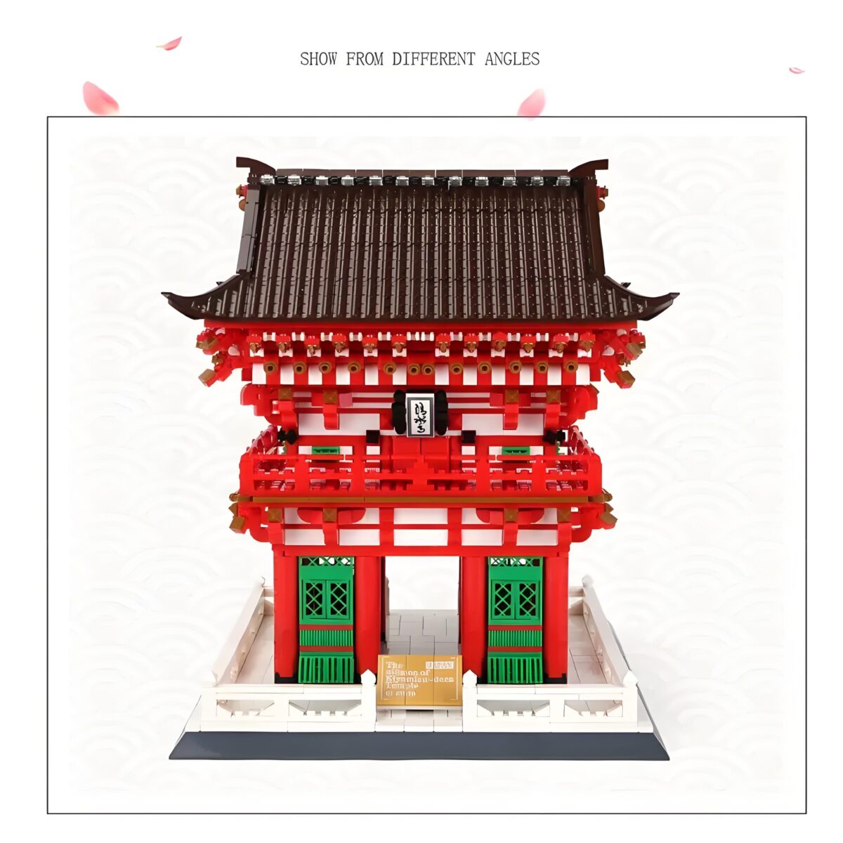 WG6212 The Niomon of Kiyomizu-DERA Temple Minibrick 2409PCS - Image 2