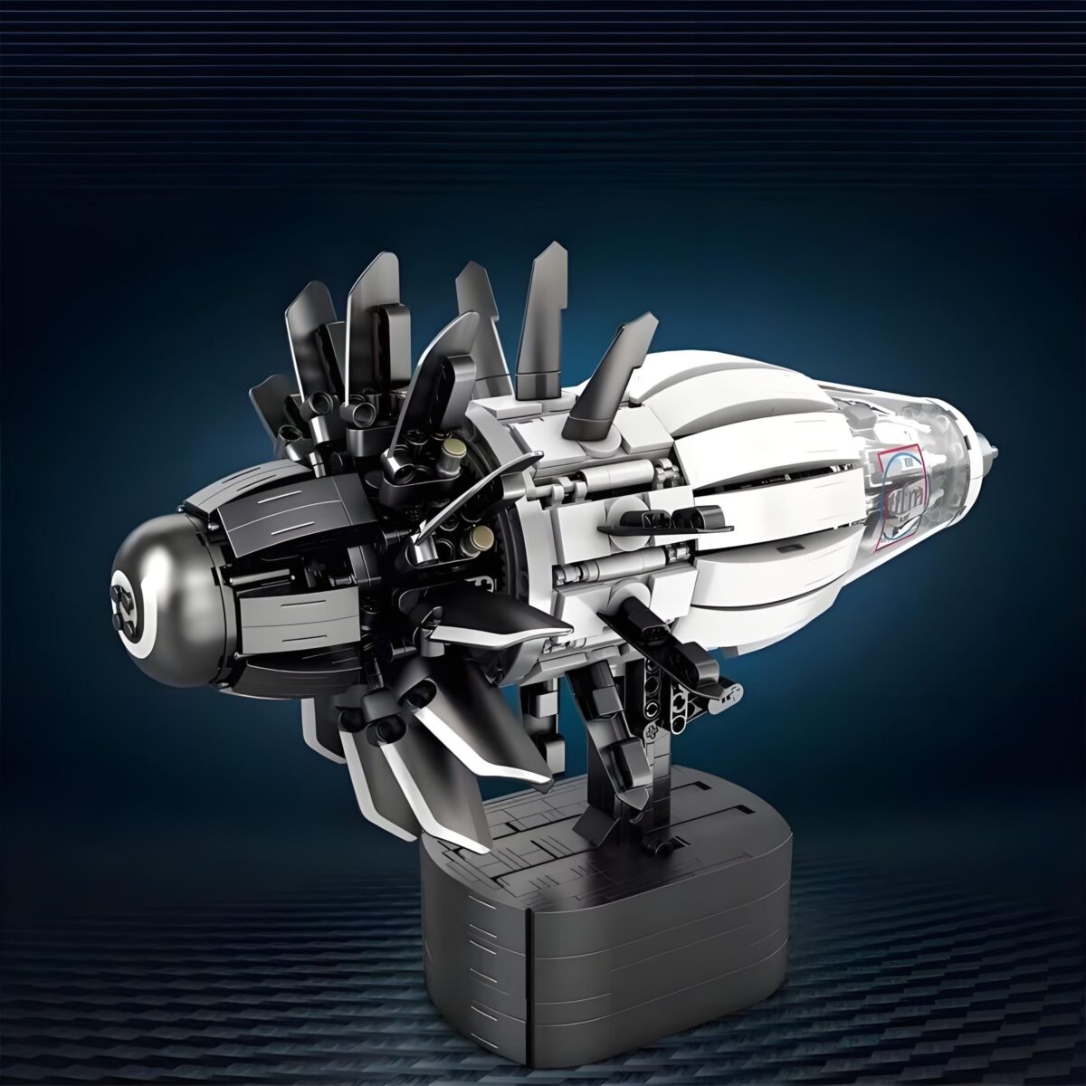 REO33018 The Aircraft Engine  1351PCS - Image 2