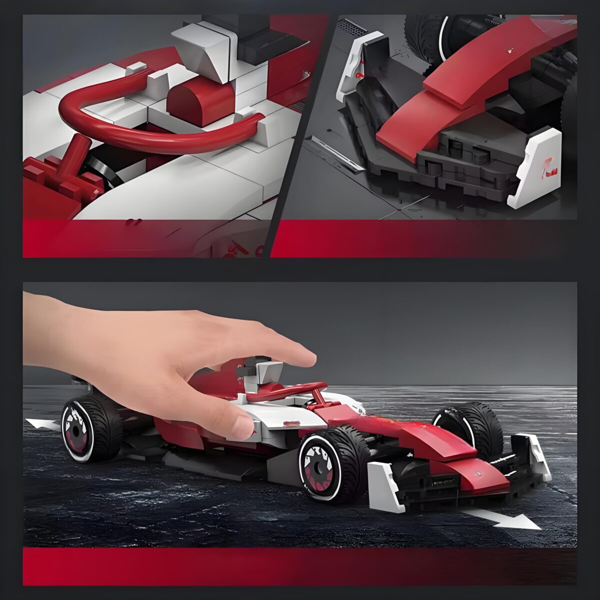 C55026 The Alfa Romeo F1 Team ORLEN C42 2022  283PCS - Image 5
